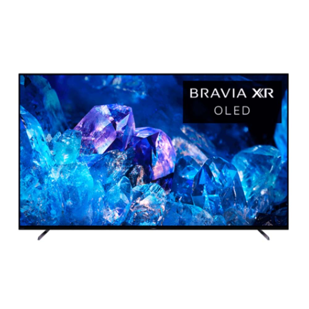 Sony 65 Inch Ultra HD XR OLED TV 65A80K featuring a 4K OLED display and XR Cognitive Processor for exceptional contrast and immersive viewing